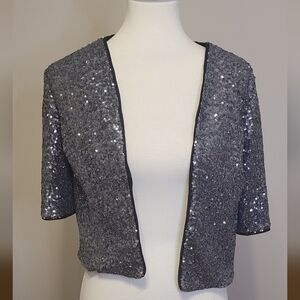 Iodice Sequined bolero jacket size small